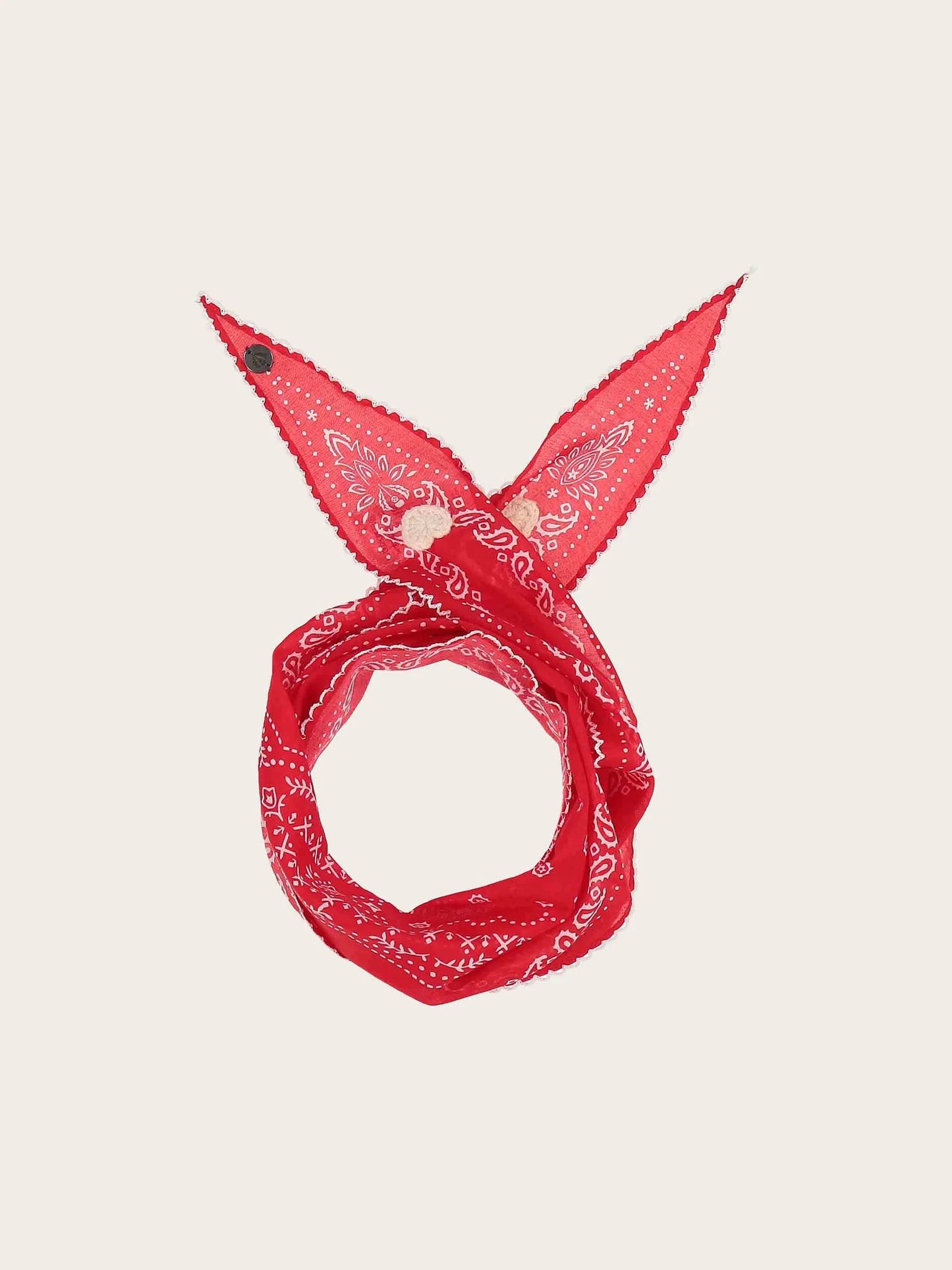 FRAAS Paisley Print Diamond Scarf Gift Set