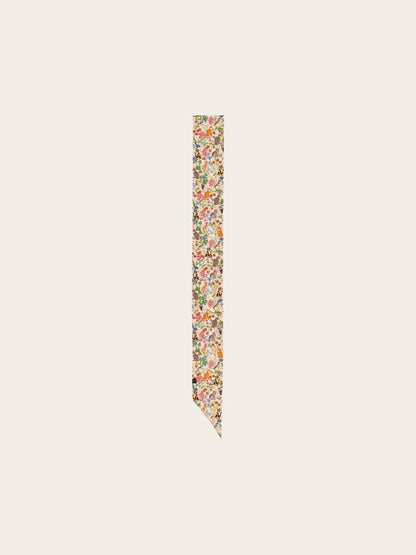 FRAAS Silk Plaid Check / Animal Print Twilly