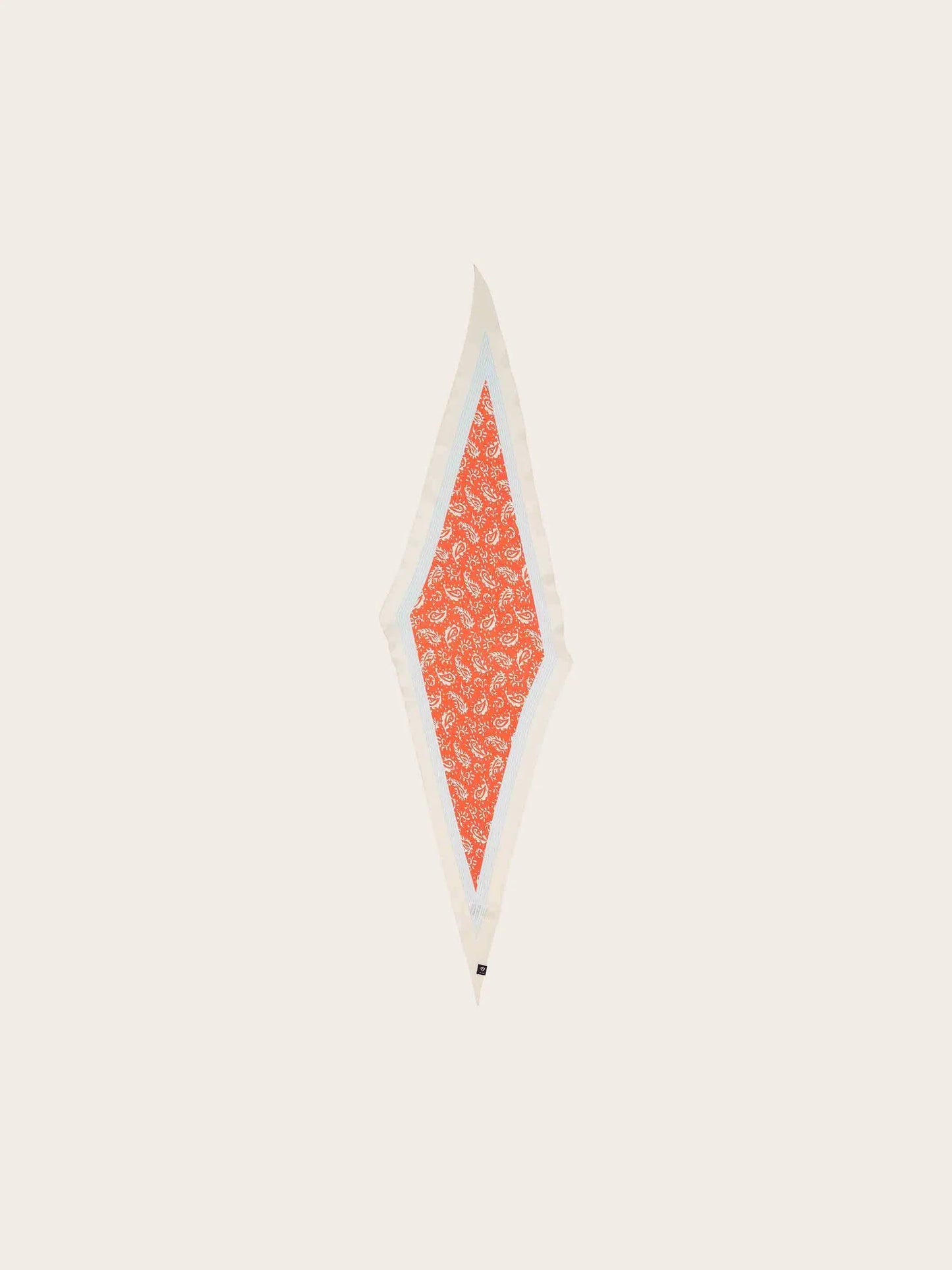 FRAAS Paisley Print Diamond Shaped Scarf