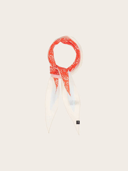 FRAAS Paisley Print Diamond Shaped Scarf