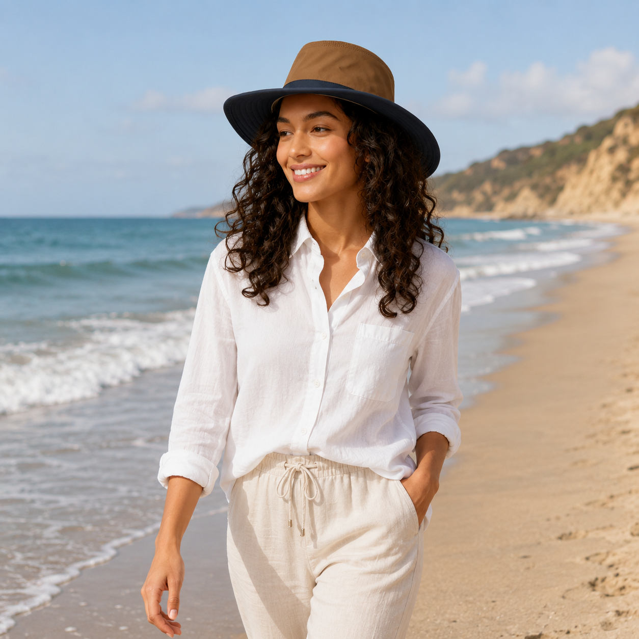 Tilley LTM6 Contrast Broad Brim Hat