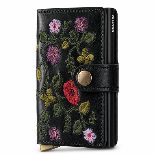 SECRID Premium Miniwallet - Stitch Floral