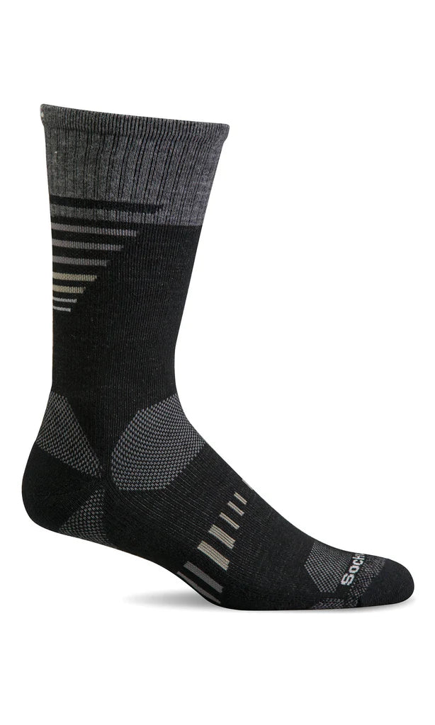 Sockwell Men's Ascend II Crew | Moderate Graduated Compression Socks, Style #CT36M