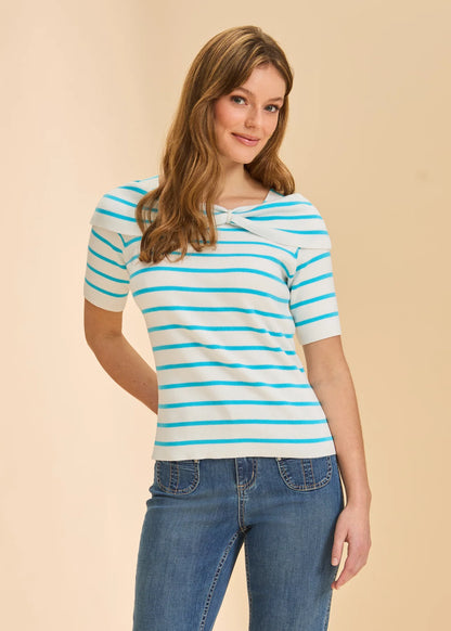 FDJ Striped Boatneck Sweater, Style #1193764