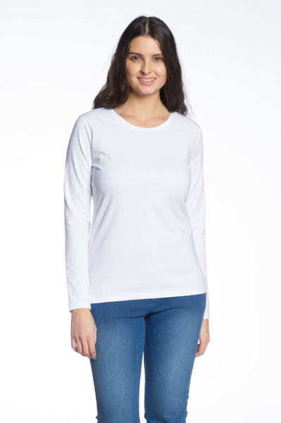 DKR & Co. Long Sleeve Crew Neck Top, Style #CT-SLV