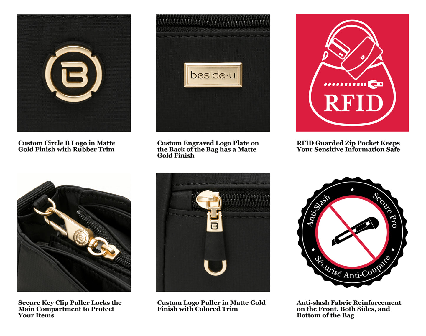 Beside·U® Cloud CA Crossbody, Style #BNU64R1