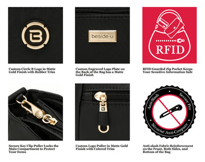 Beside·U® Factor Crossbody Bag, Style #BNU2314CA