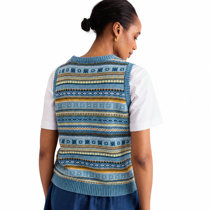 Seasalt Cornwall Cove Cottage Knitted Vest