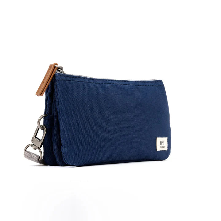 ORI London Carnaby Recycled Canvass Medium Wallet with Wrist Strap, Style #CARNMWSRC