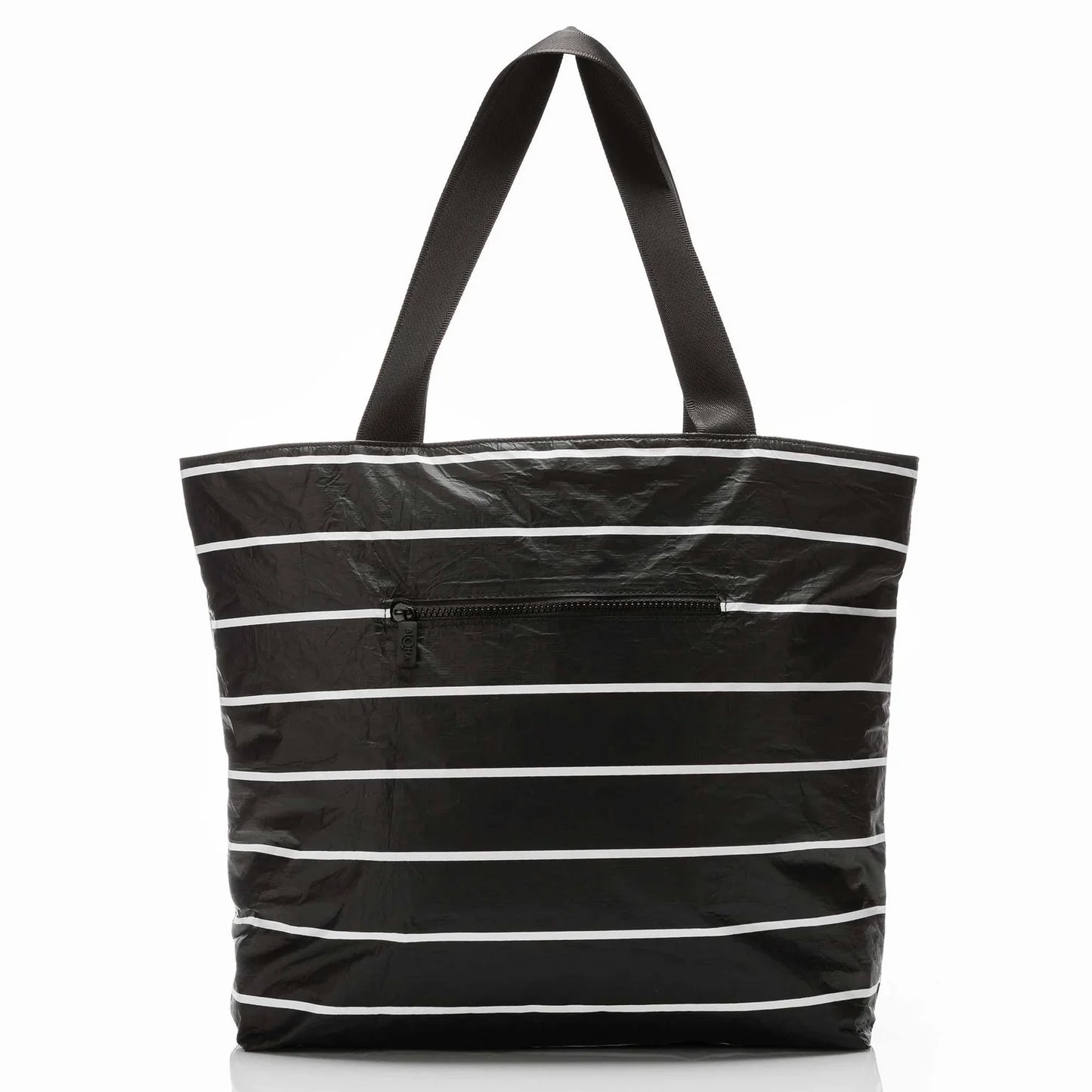 Aloha Pinstripe Day Tripper in White on Black Aloha