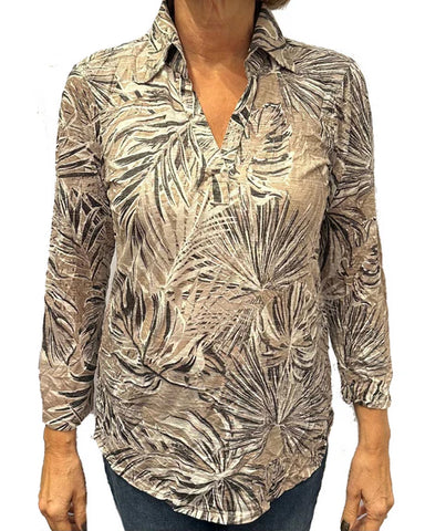 David Cline 3/4 Sleeve Polo Shirt, Style #9042TVC