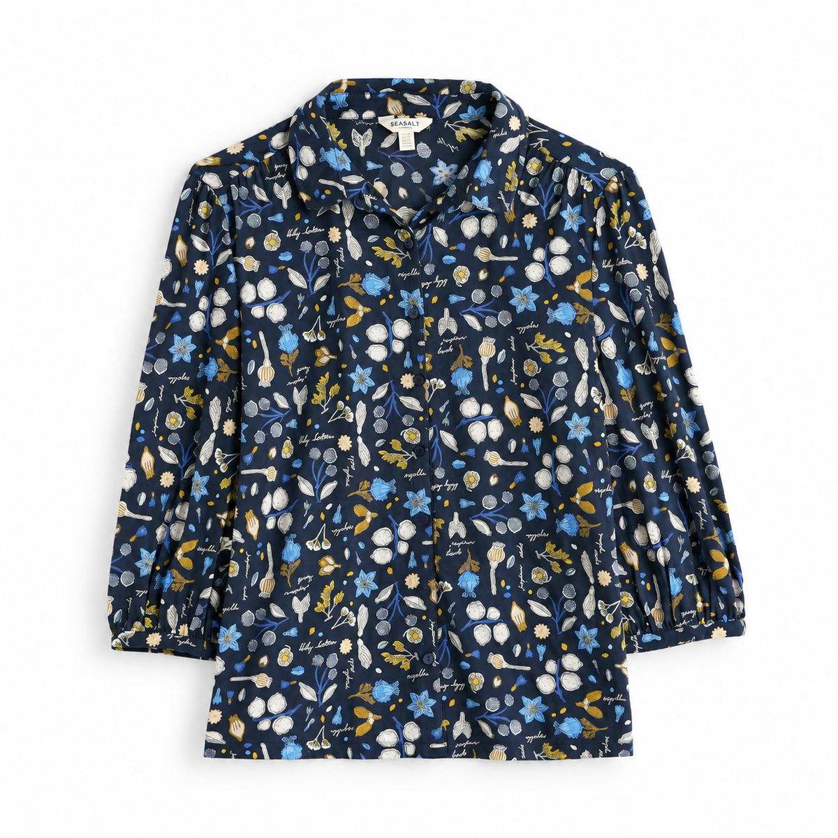 Seasalt Cornwall Embrace 3/4 Sleeve Jersey Shirt