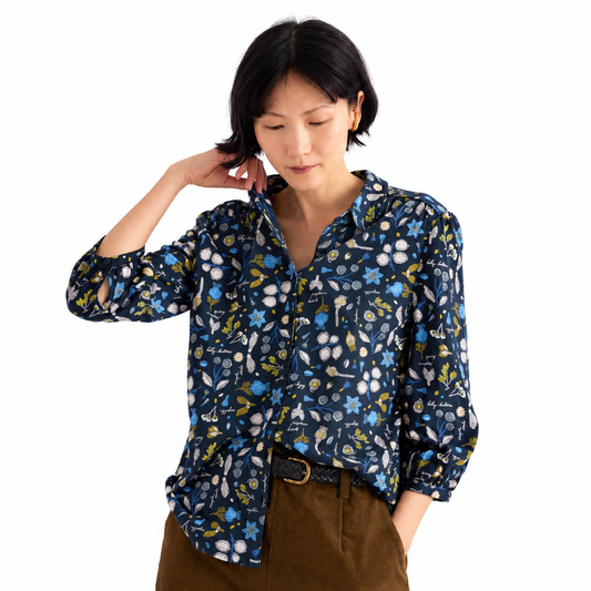 Seasalt Cornwall Embrace 3/4 Sleeve Jersey Shirt
