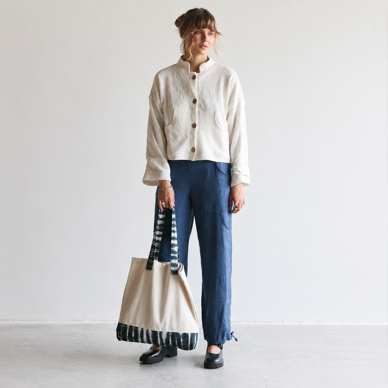 Nomi Design Eva Linen Cargo Pants