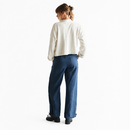 Nomi Design Eva Linen Cargo Pants