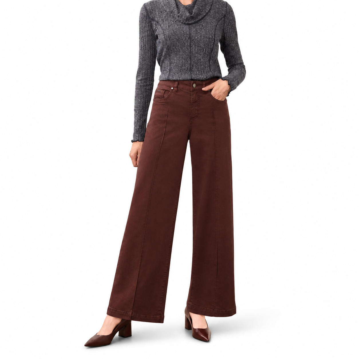FDJ Olivia Wide Leg Denim
