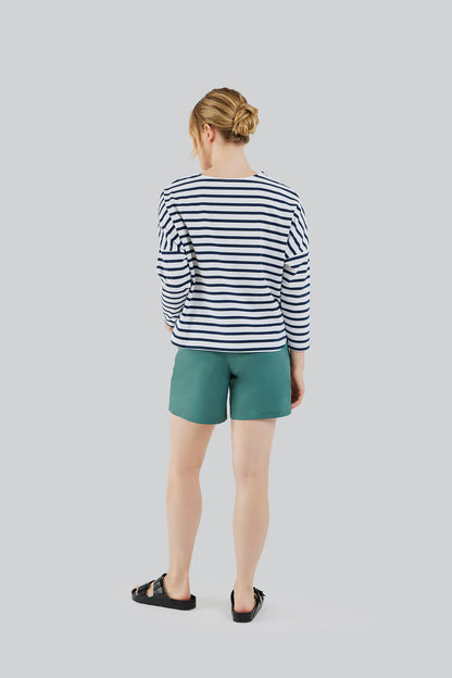 FIG NEWPORT 7/8 Sleeve Breton Top, Style #INC39101-O