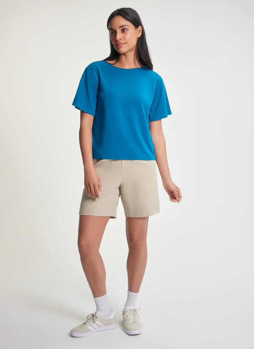 FIG SHENLEY Short Sleeve Top, Style #UMP20128-V