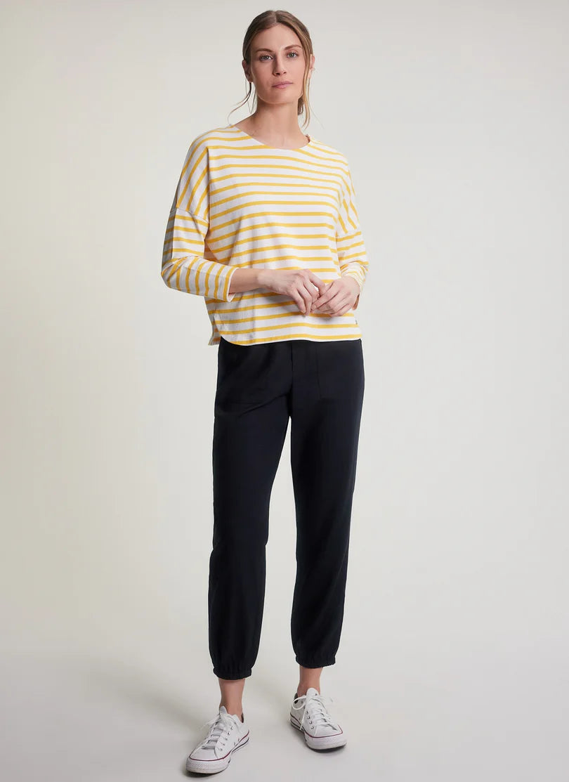 FIG NEWPORT 7/8 Sleeve Breton Top, Style #INC39101-O