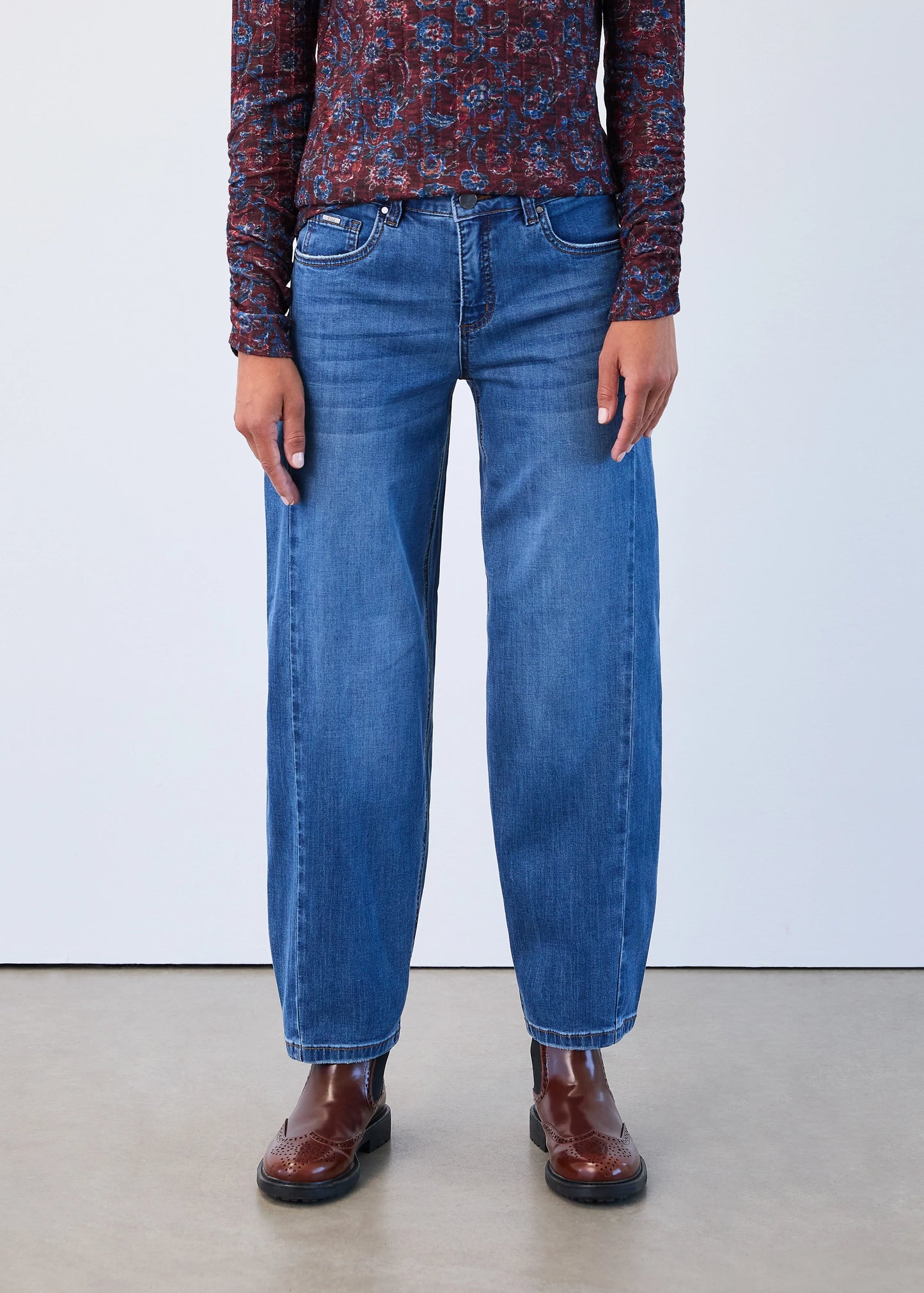FDJ Girlfriend Barrel Ankle Jeans, Style #2795370