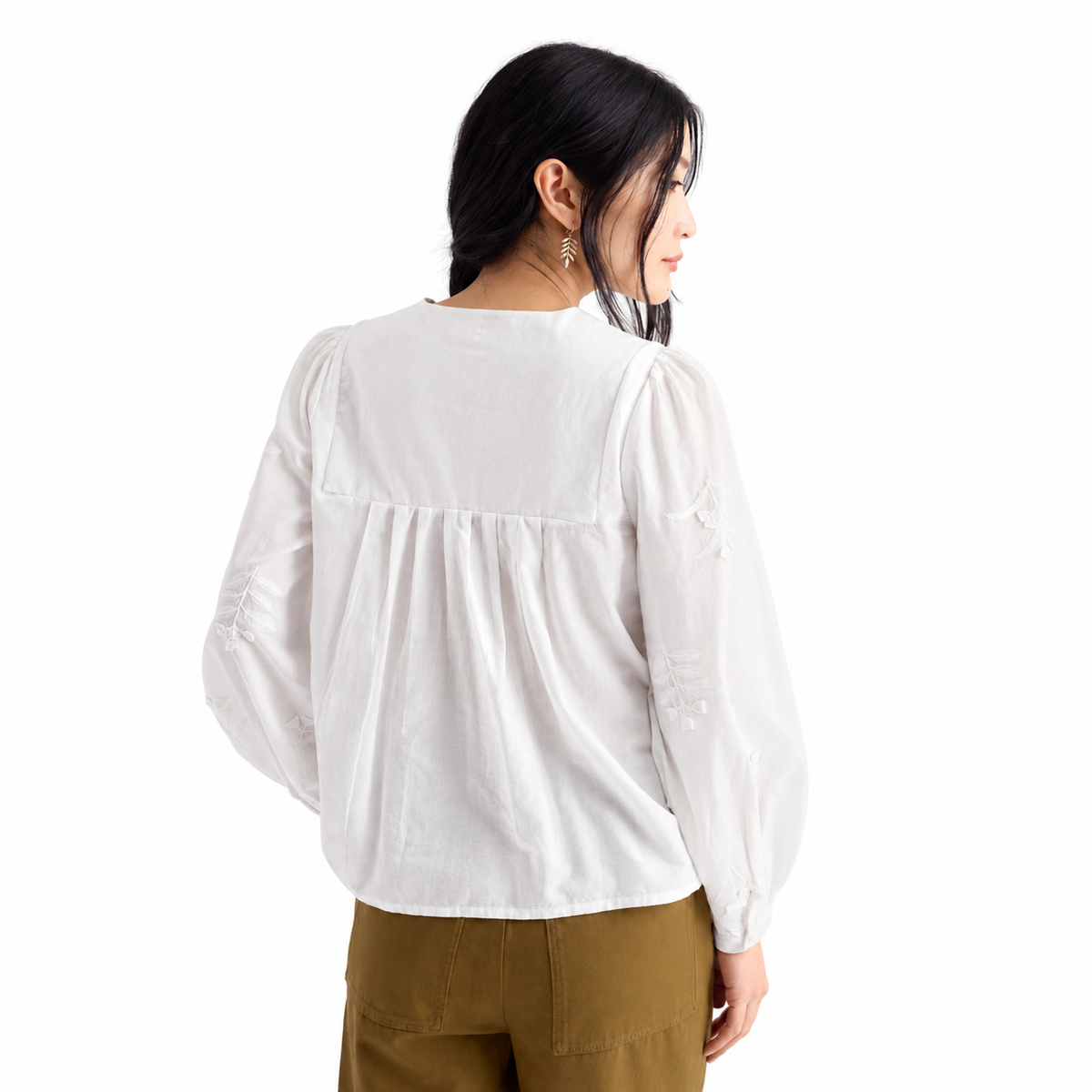 Seasalt Cornwall High Woods Embroidered Shirt