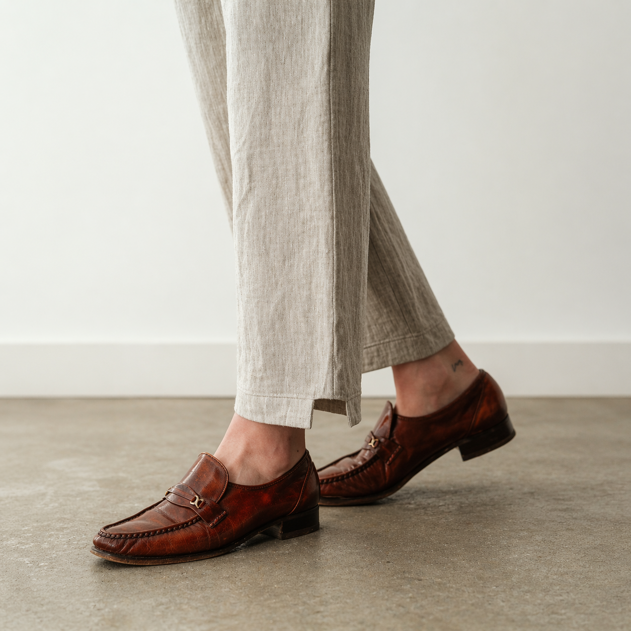 Nomi Designs Jean Linen Capri