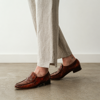 Nomi Designs Jean Linen Capri