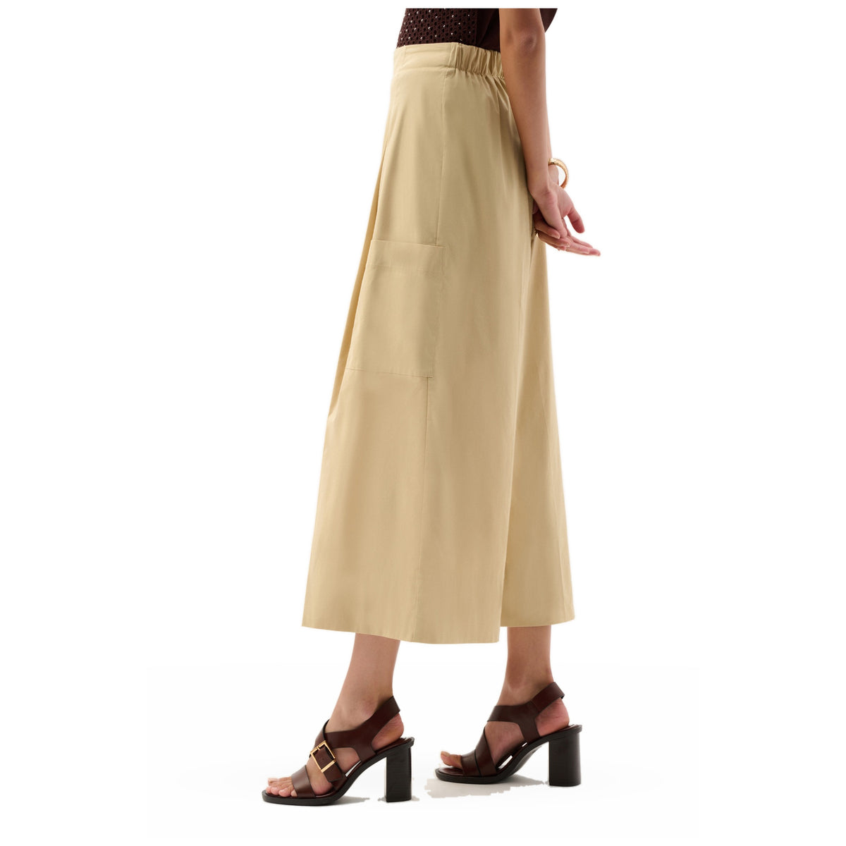Joseph Ribkoff Stretch Poplin Pull-On Culotte Pants, Style 262083