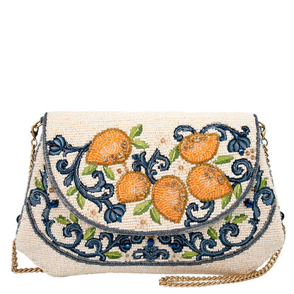 Mary Frances Capri Lemons Crossbody