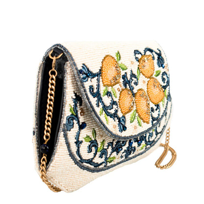 Mary Frances Capri Lemons Crossbody
