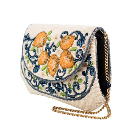 Mary Frances Capri Lemons Crossbody