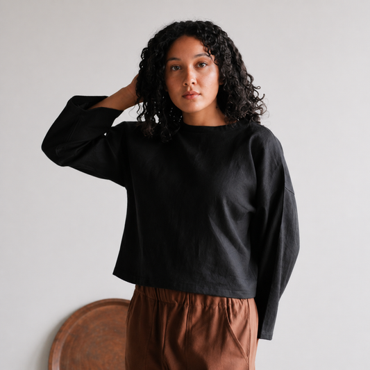 Nomi Designs Madison Linen Top