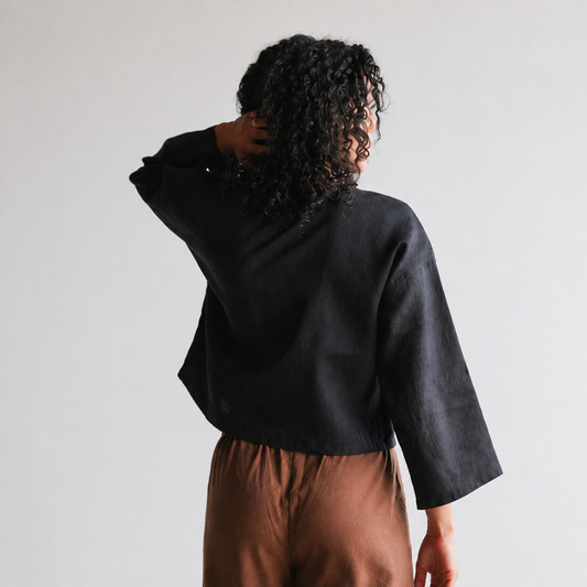 Nomi Designs Madison Linen Top