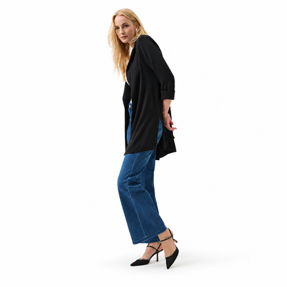 Joseph Ribkoff Mid-Rise Wide-Leg Jeans, Style #251968