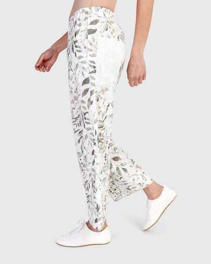 Alembika Flora Linen Pants, Style #RP259F