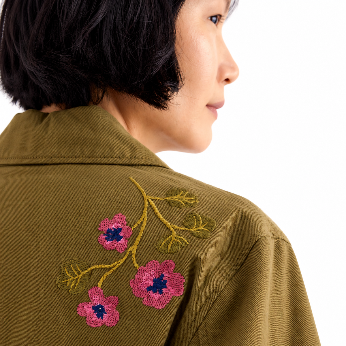 Seasalt Cornwall Porth Embroidered Floral Jacket