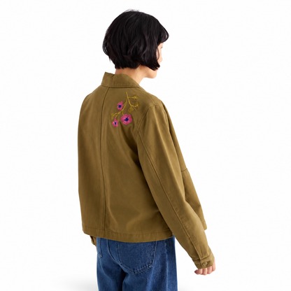 Seasalt Cornwall Porth Embroidered Floral Jacket