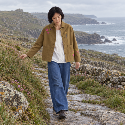 Seasalt Cornwall Porth Embroidered Floral Jacket