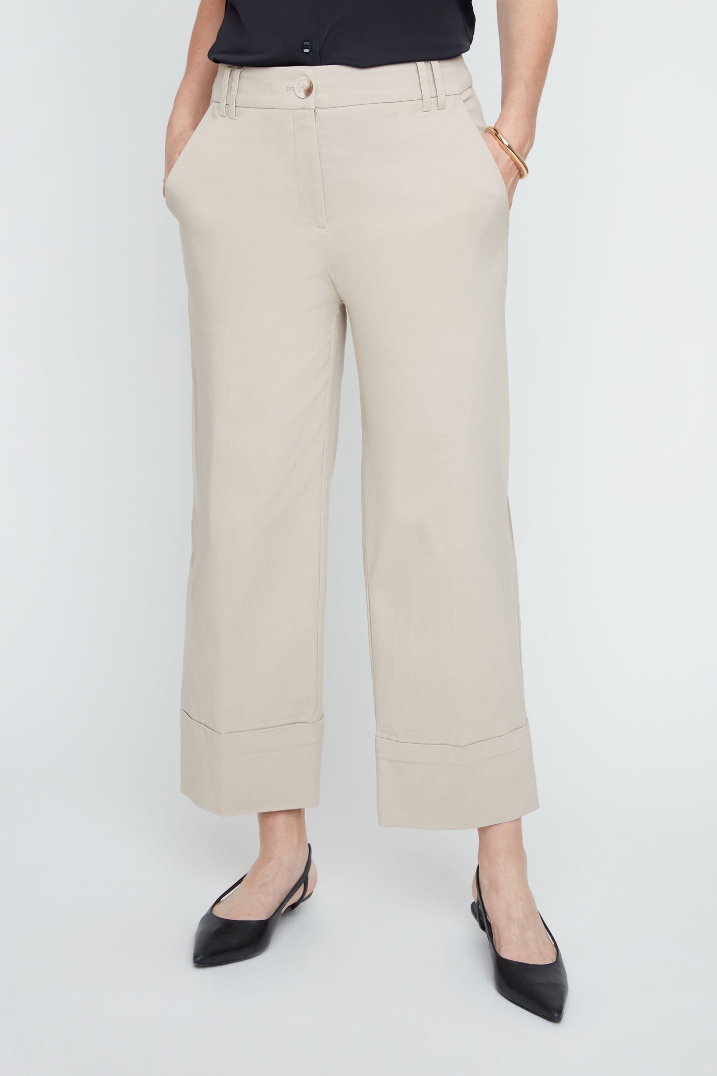 Renuar Crop Straight Leg Pant, Style #R11051