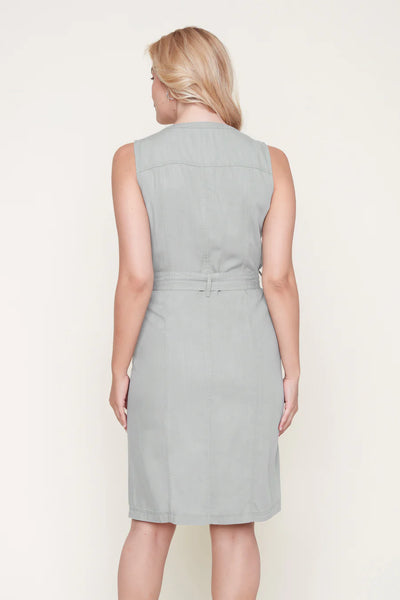 Renuar Collection Sleeveless Waist Tie Dress, Style #R4323