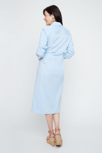 Renuar Harbour Wrap Dress, Style R4363