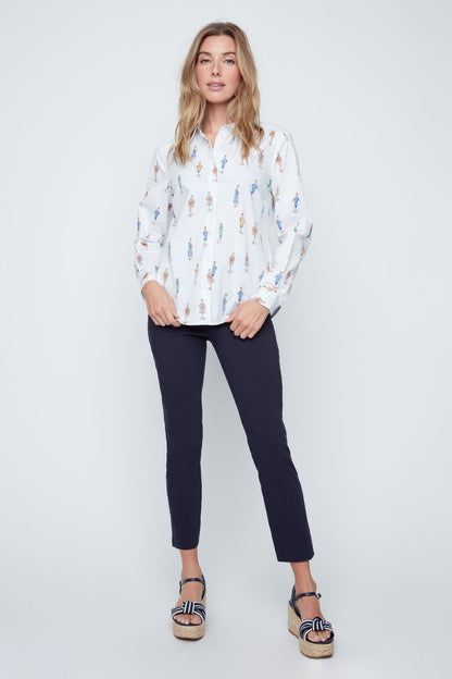 Renuar Chic Fashion Blouse, Style #R5250