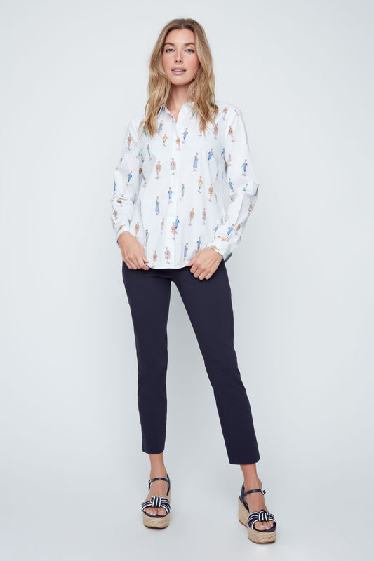 Renuar Chic Fashion Blouse, Style #R5250