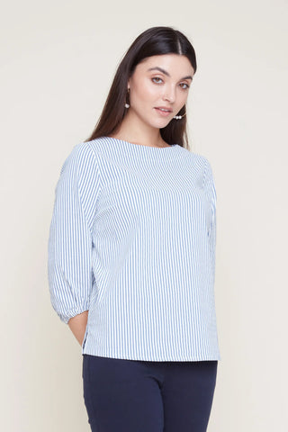 Renuar Collection Striped Blouse, Style #R5789