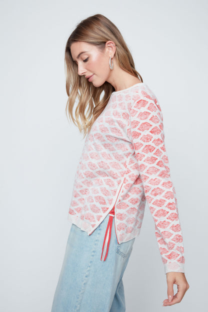 Renuar Knit "Lips" Sweater, Style #R6977