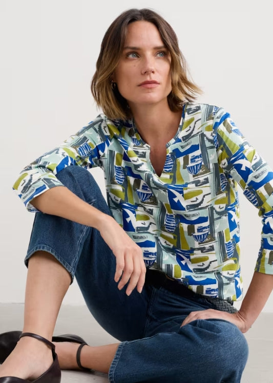 Seasalt Kellow 3/4 Sleeve Top, Style #WM38087