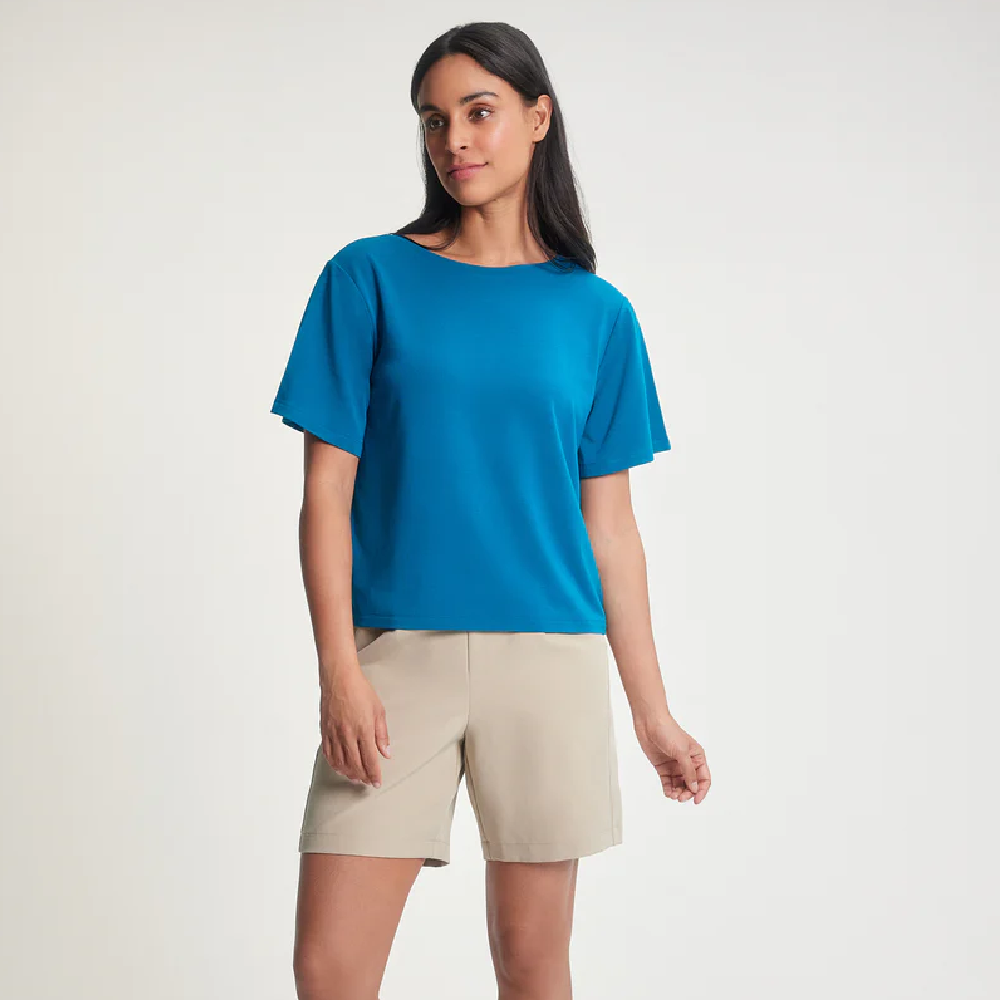 FIG SHENLEY Short Sleeve Top, Style #UMP20128-V