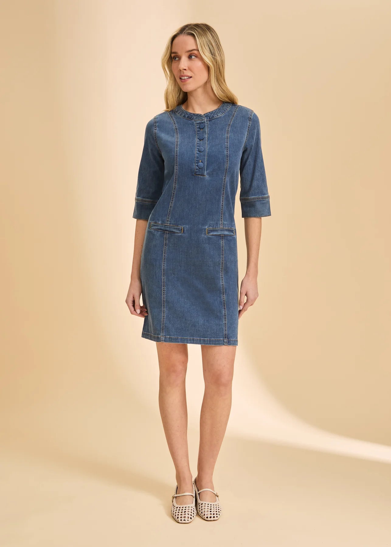 FDJ Denim Shift Dress, Style #7272370