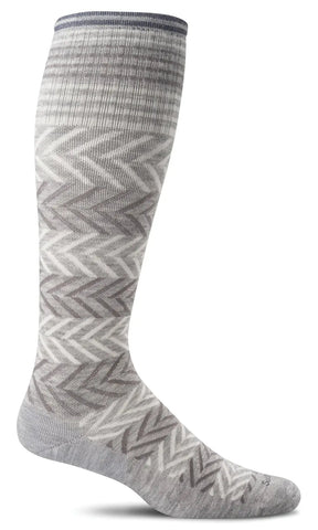 Women's Full Floral, Moderate Graduated Compression Socks