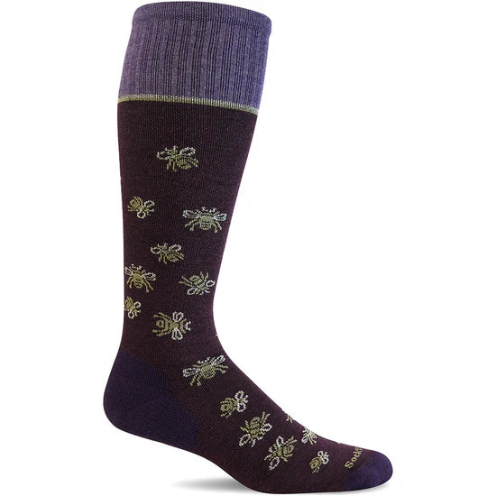 Sockwell Women's Busy Bee OTC | Moderate Graduated Compression Socks, Style #SW167W